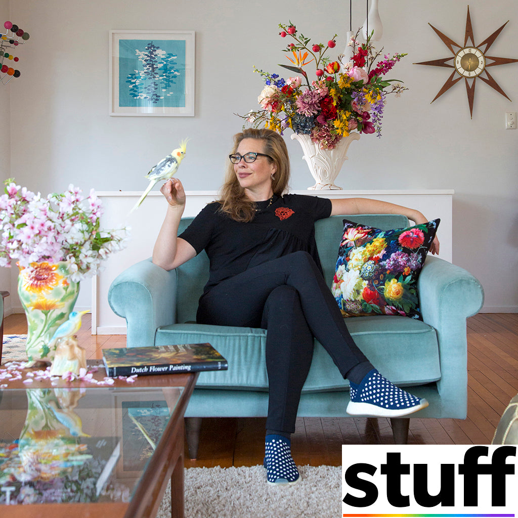 At My Place - Emma Bass' colourful home