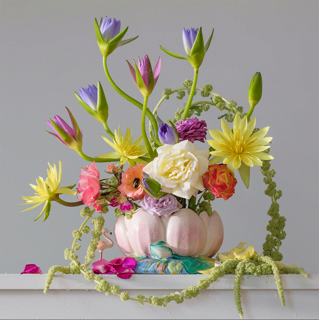 Brand new artwork - 'Waterlilies & Roses 11.50 am'