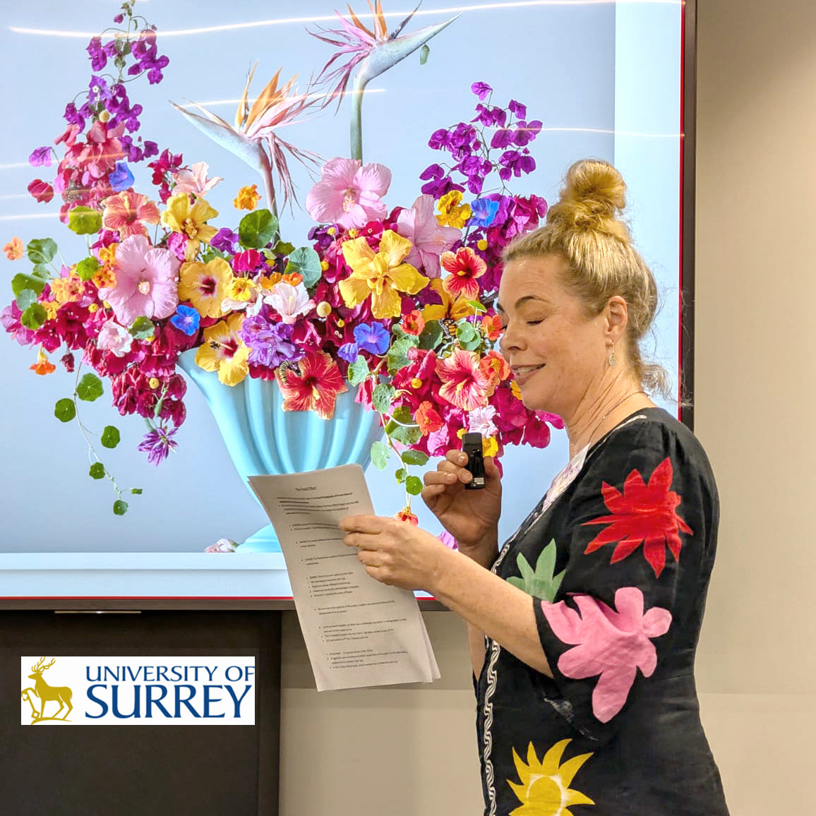 UK First Workshop of Research on Humans Response to Flowers