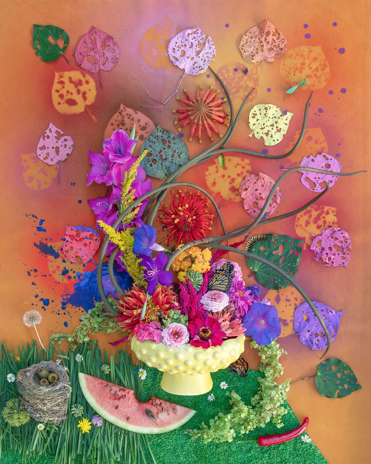 Florassemblage II (Framed)