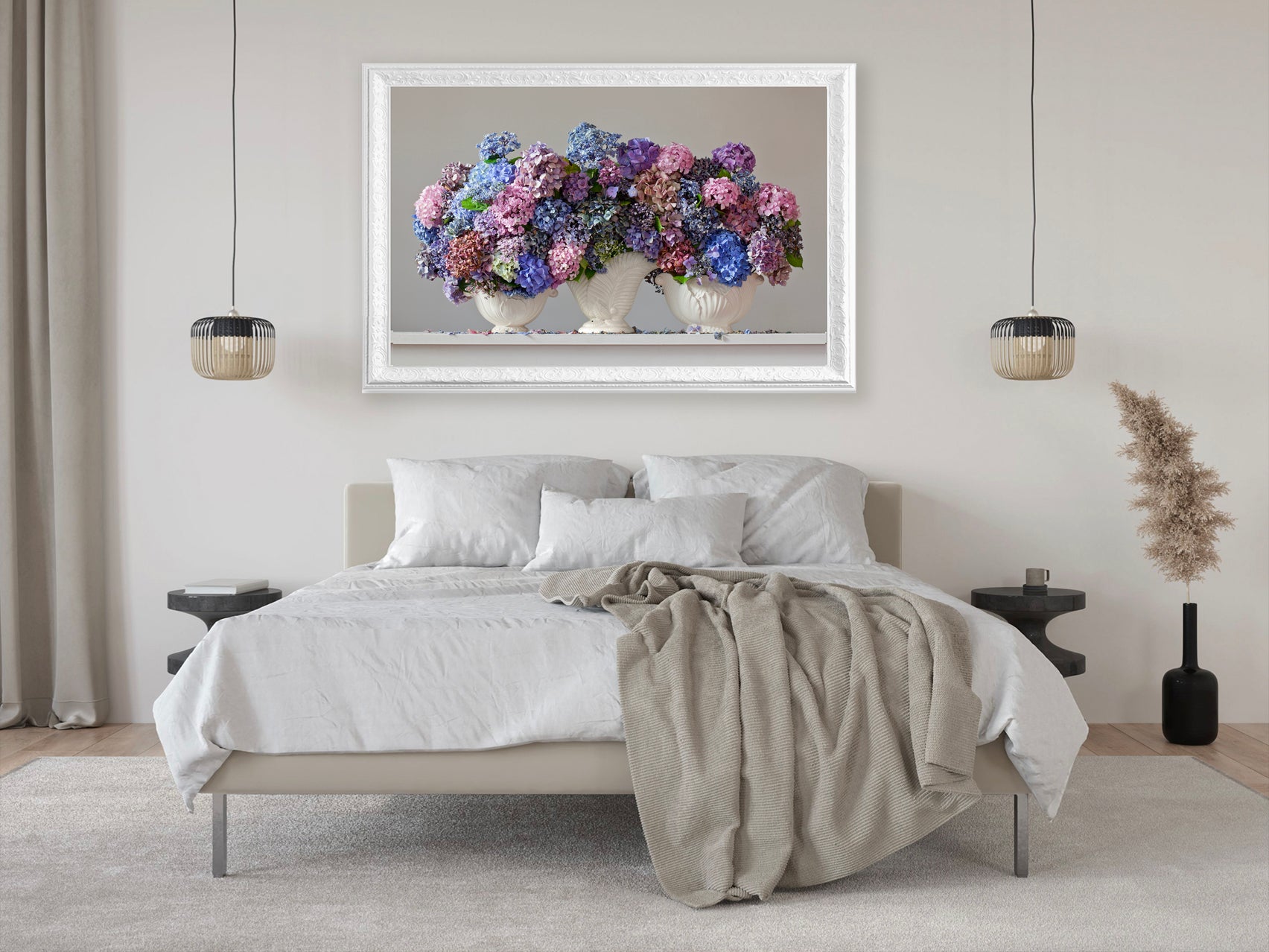 Hydrangeas 8.35am (Without Bird)