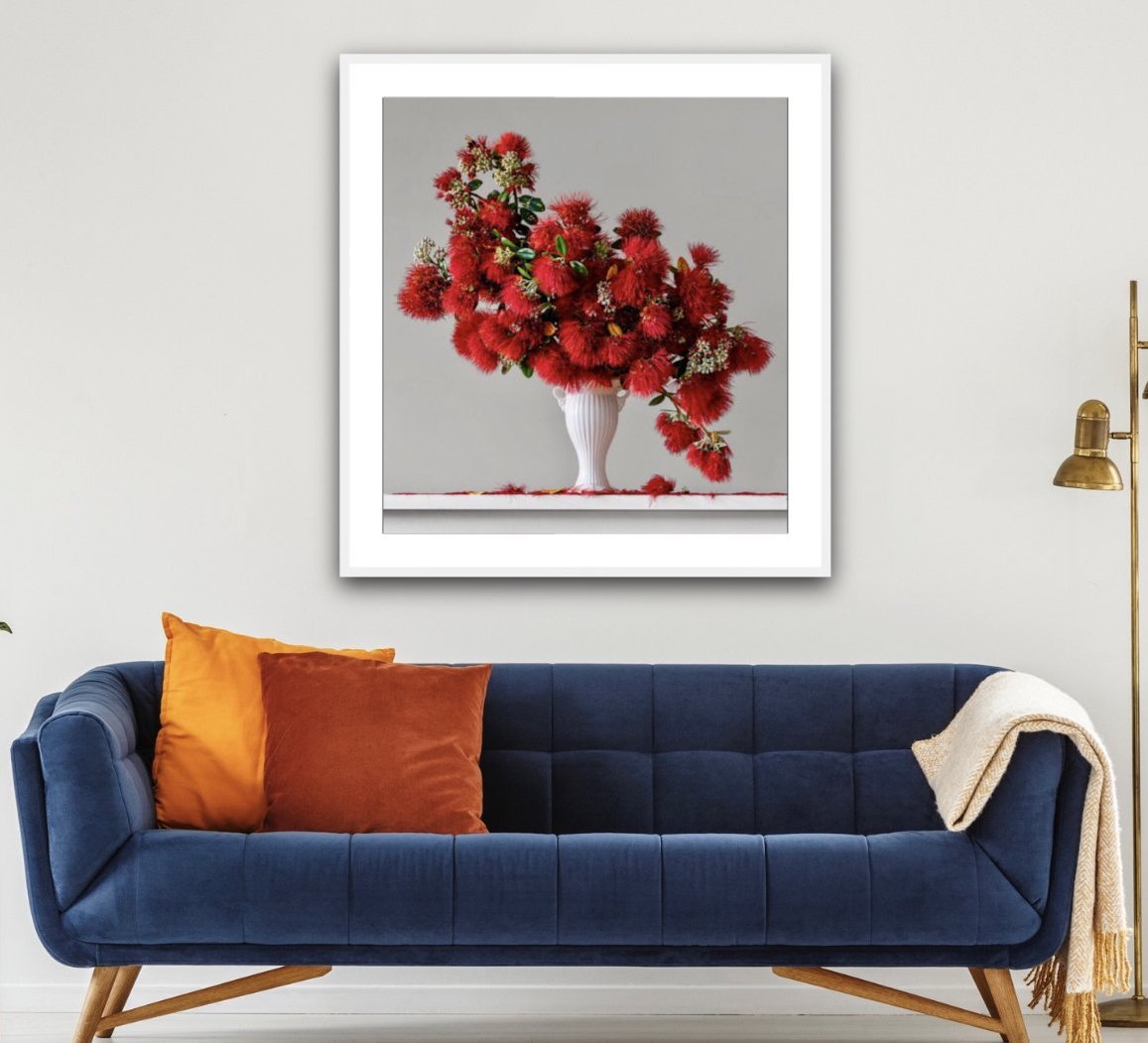 Pohutukawa 6.40pm (Framed)