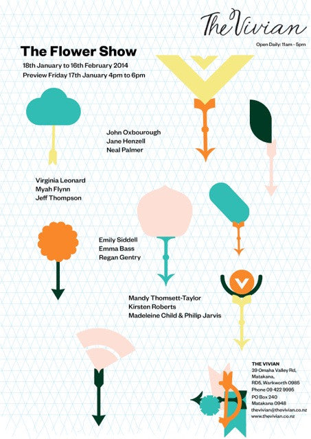 The Flower Show – The Vivian Gallery, Matakana