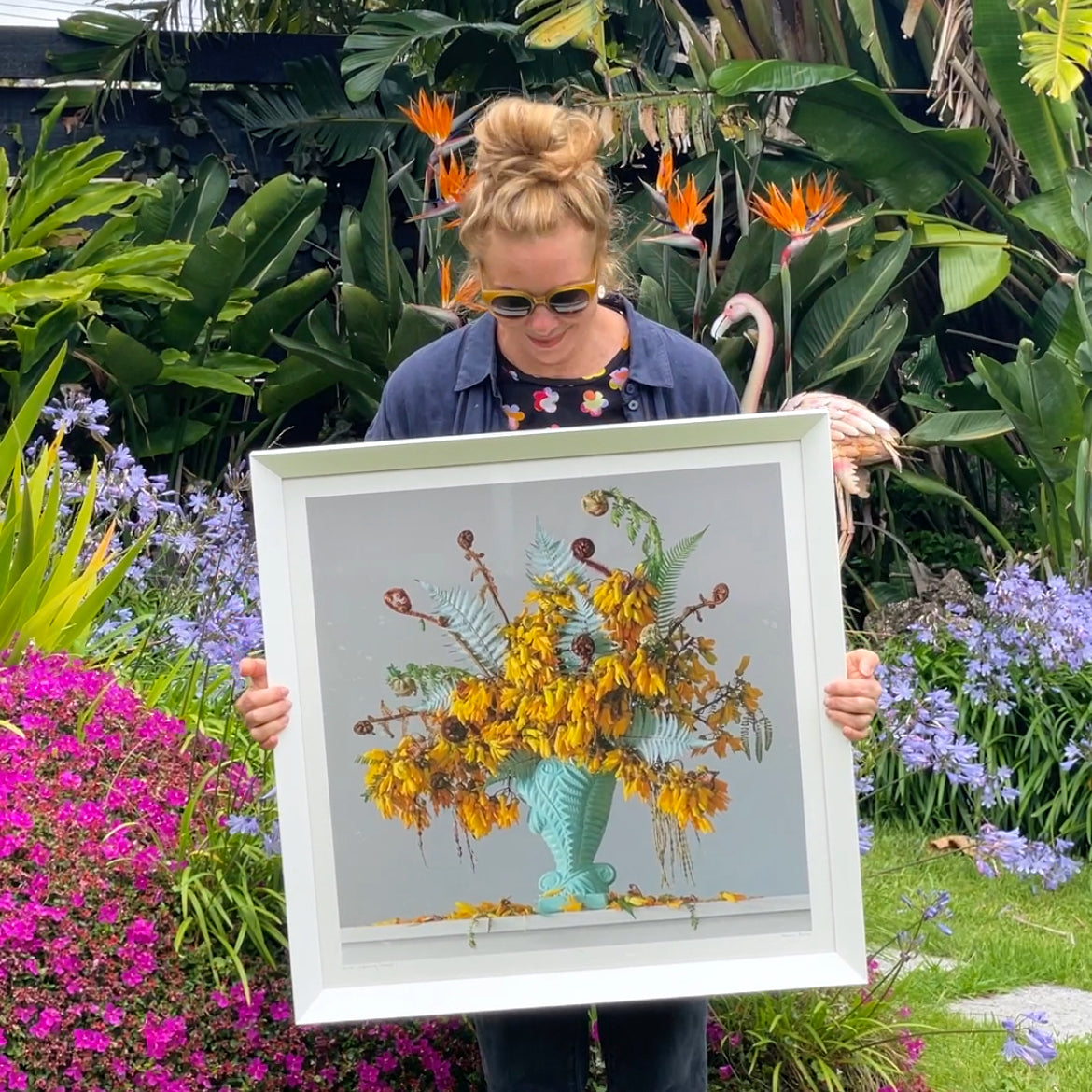 Love Unfurling (Aroha) - Framed