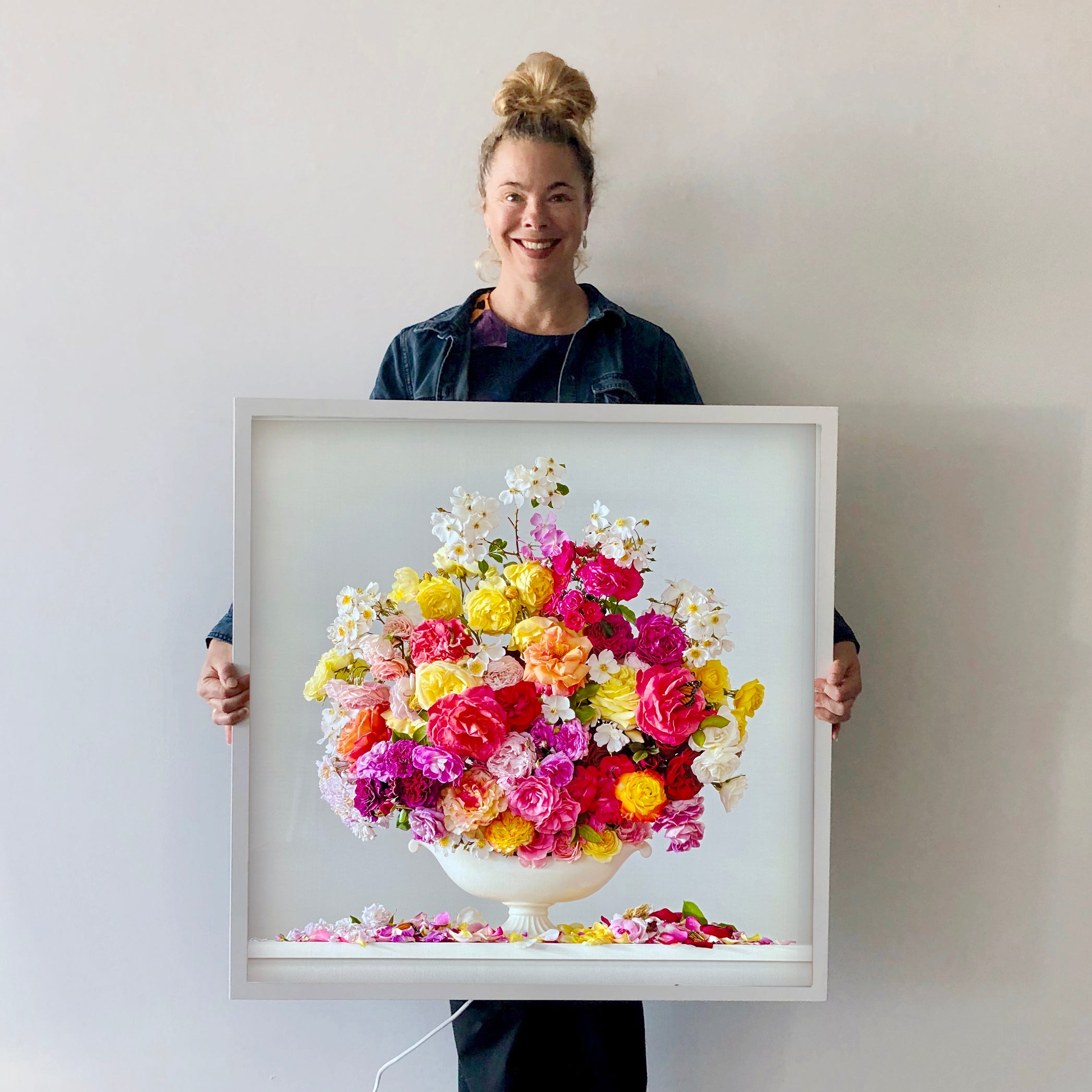 Lightbox - Bed of roses