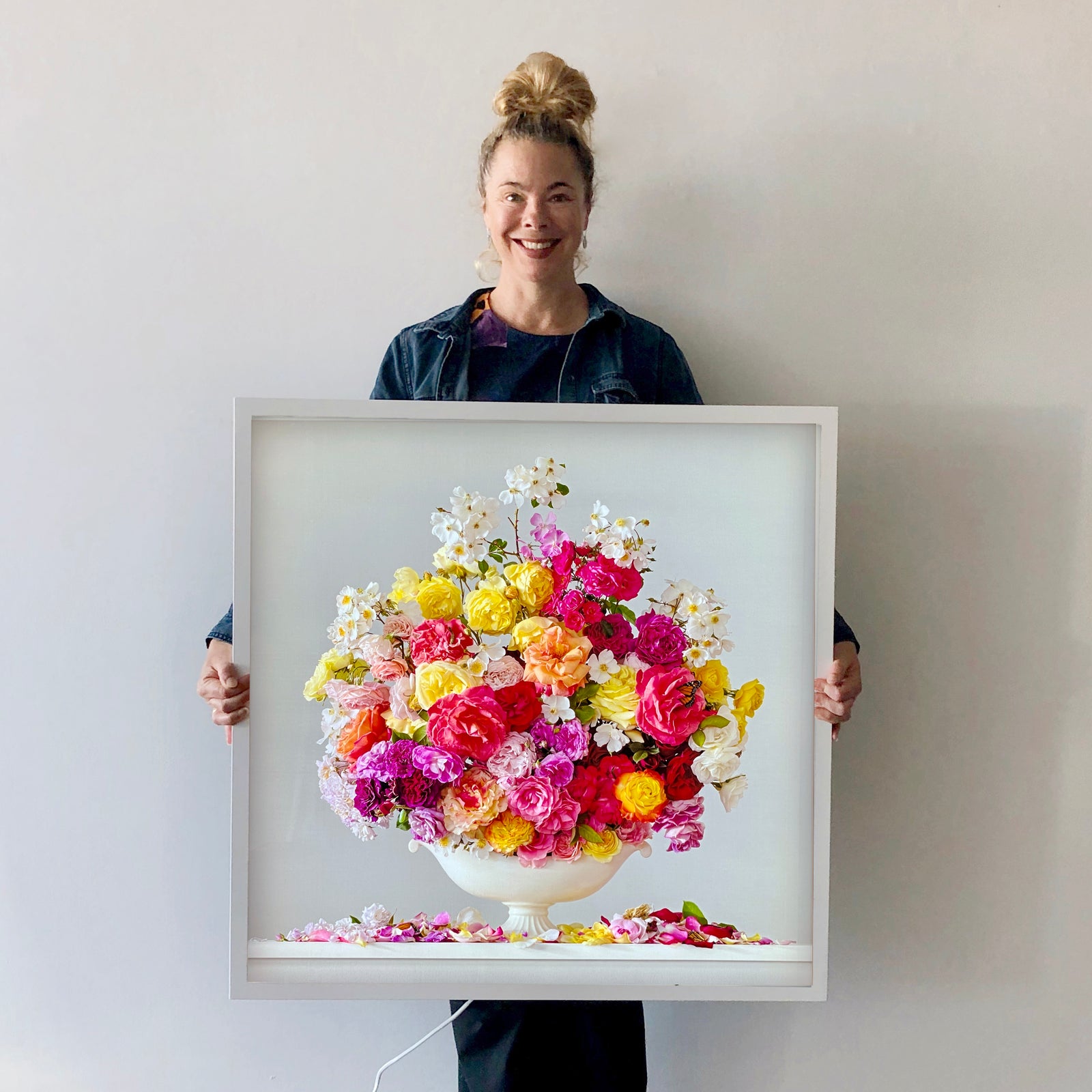 Lightbox - Bed of roses