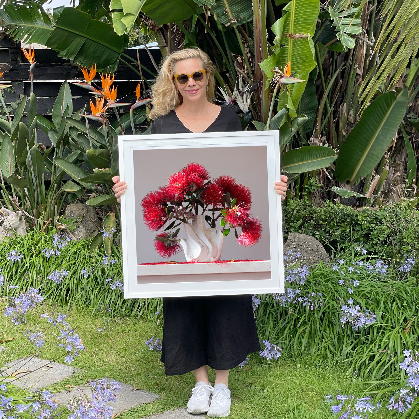 Pohutukawa 8.26 am (Framed)