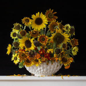 Sunflowers & Marigolds 8.06am