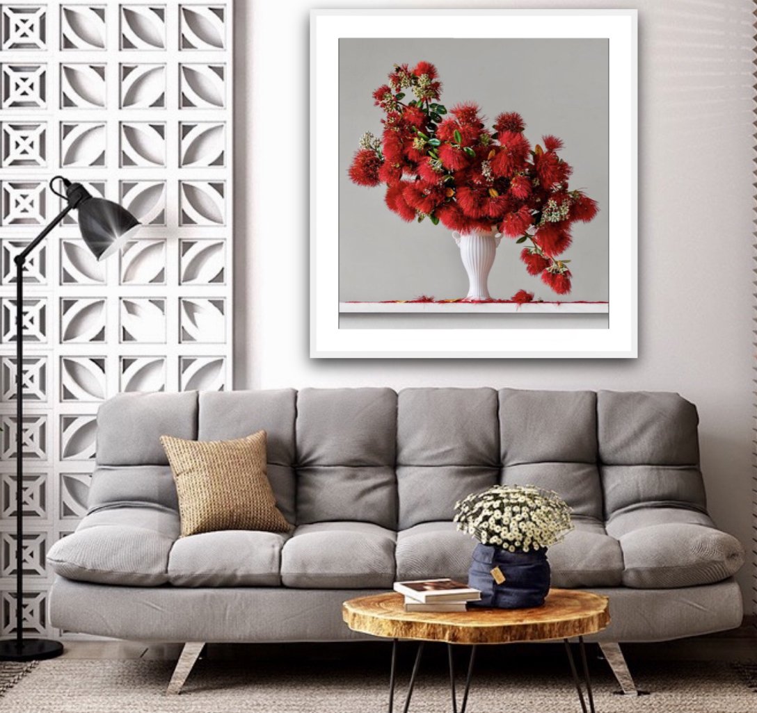 Pohutukawa 6.40pm (Framed)