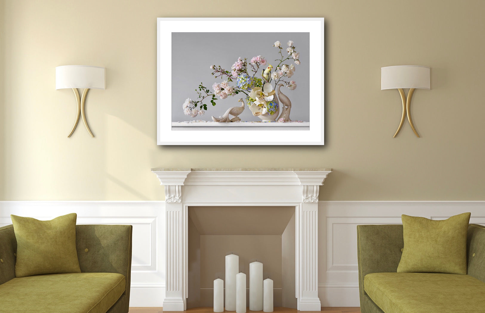 Roses, Hydrangea & Magnolia 4.34pm