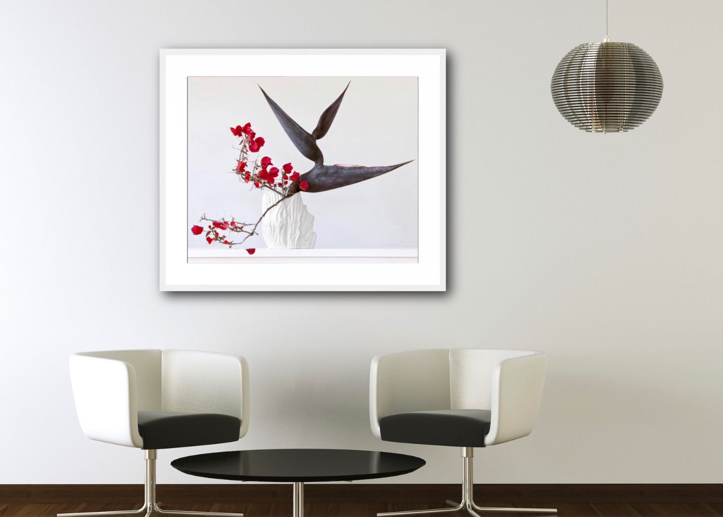 Strelitzia and Bougainvillia 2.36pm